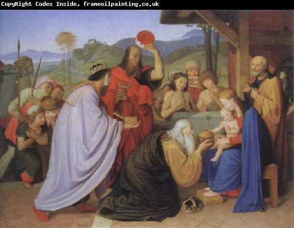 Friedrich overbeck adoration of the kings